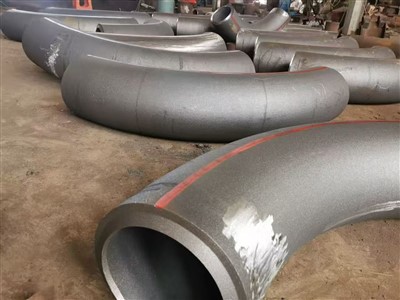 Codo de 45 grados LR de 10", BW, ASME B16.9, A234 WPB (HIC y SSC), SCH60 CS-NACE