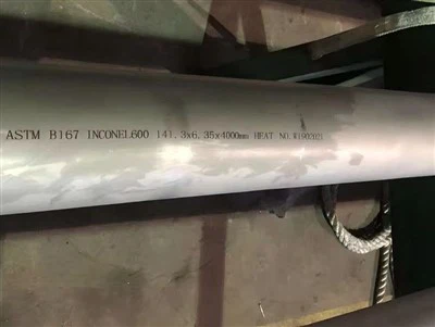 Tuberías ASTM B167 Inconel 600: 141,3 × 6,35 × 4000 mm